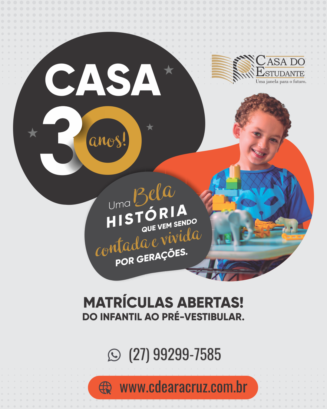 Matrículas 2026 - Casa do Estudante